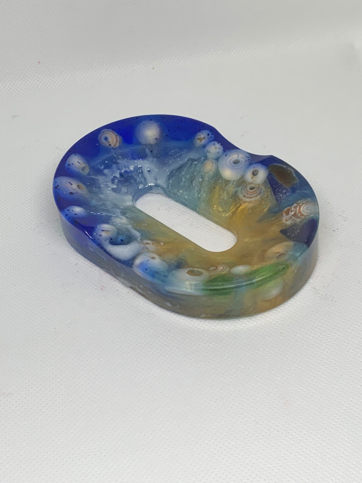 Small Beach Resin Soap Dish