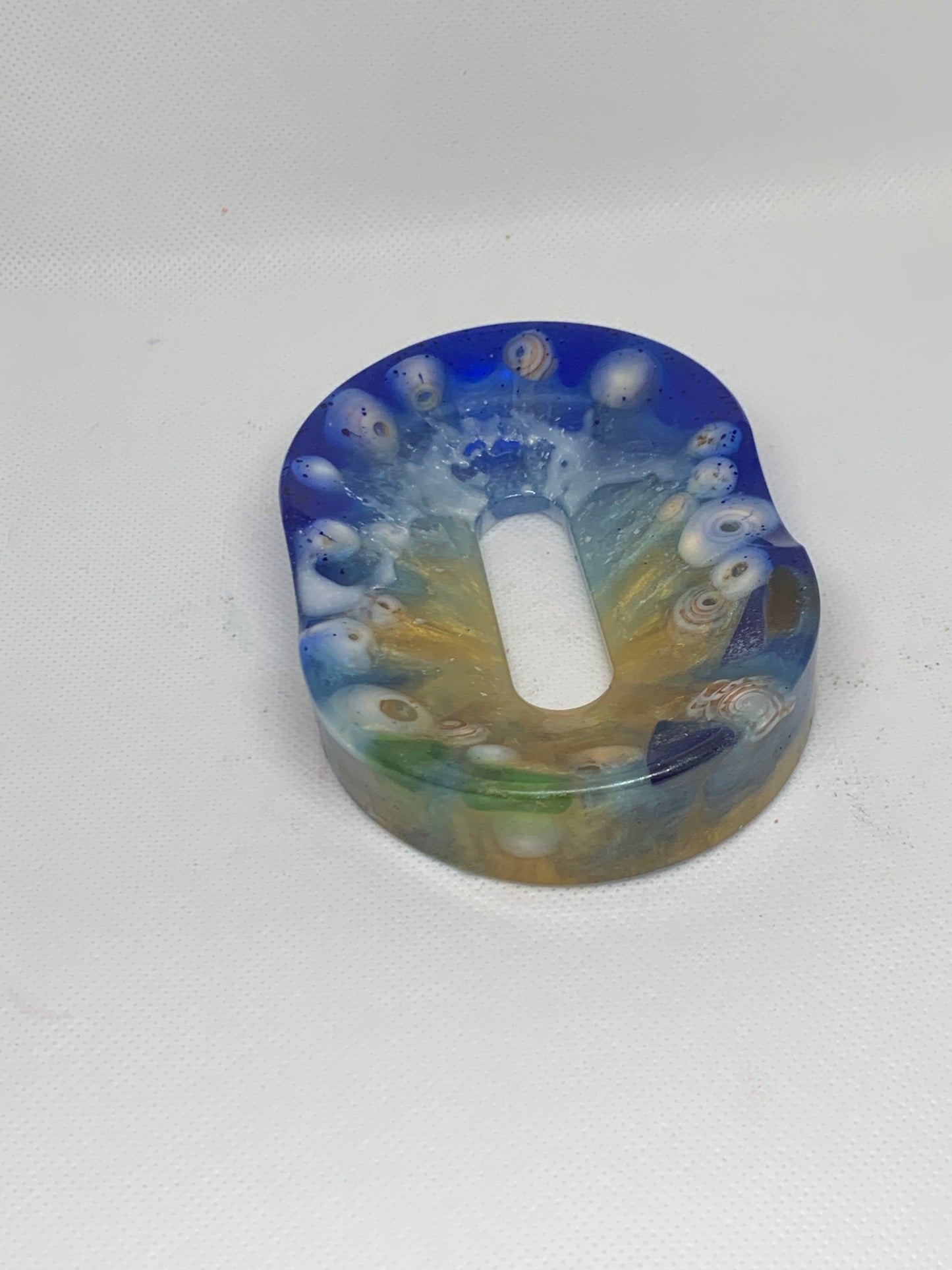 Small Beach Resin Soap Dish