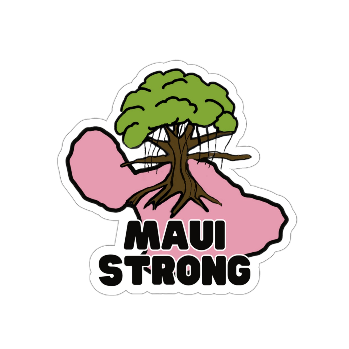 Maui Strong Sticker Donation