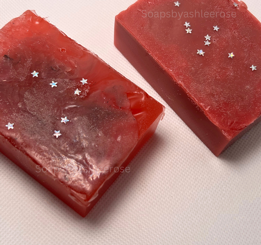Red & Black Eilish Inspired Soap