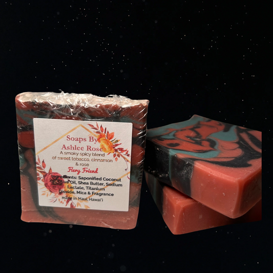 Fiery Friend Karlach Baldurs Gate 3 Inspired Soap