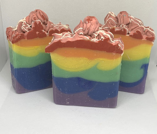 Smell The Rainbow Pride Soap